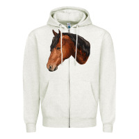 Horse Zipper Hoodie | Teevron