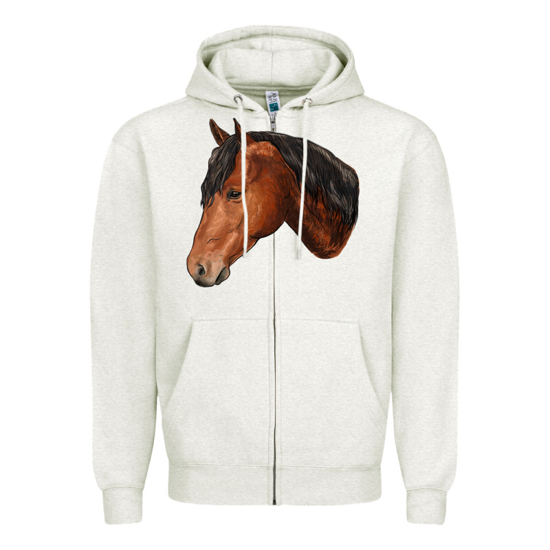 Horse Zipper Hoodie by RanaPortraitStore | Teevron