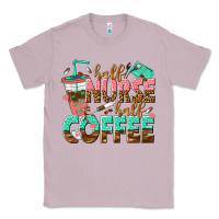 Lilac half nurse half coffee Classic Tee - texasbilliewilder