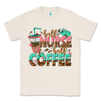 Natural half nurse half coffee Classic Tee - texasbilliewilder