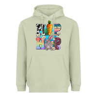 Matcha hip hop easter rabbit Heavyweight Hoodie - AdoDesignShop