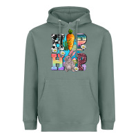 Sage hip hop easter rabbit Heavyweight Hoodie - AdoDesignShop