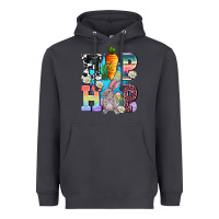 Smoke hip hop easter rabbit Heavyweight Hoodie - AdoDesignShop