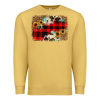 Antique Gold christmas background Premium Sweatshirt - JahusDesignShop