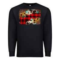 Black christmas background Premium Sweatshirt - JahusDesignShop