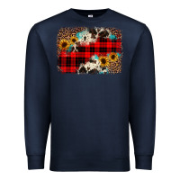 Navy christmas background Premium Sweatshirt - JahusDesignShop