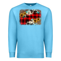 Ocean Blue christmas background Premium Sweatshirt - JahusDesignShop
