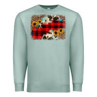 Seafoam christmas background Premium Sweatshirt - JahusDesignShop