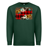 Sports Green christmas background Premium Sweatshirt - JahusDesignShop