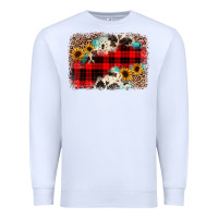 White christmas background Premium Sweatshirt - JahusDesignShop