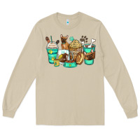 Mushroom french bulldog coffee cups Long Sleeve Tee - Zillion Design Studio