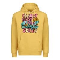 Antique Gold i'm not bossy i just have leadership skills Premium Hoodie - MaliasSmallBusiness