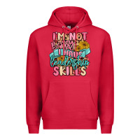 Cardinal i'm not bossy i just have leadership skills Premium Hoodie - MaliasSmallBusiness
