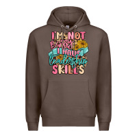 Coffee i'm not bossy i just have leadership skills Premium Hoodie - MaliasSmallBusiness