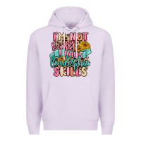 Lilac i'm not bossy i just have leadership skills Premium Hoodie - MaliasSmallBusiness