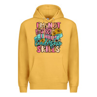 Mustard i'm not bossy i just have leadership skills Premium Hoodie - MaliasSmallBusiness