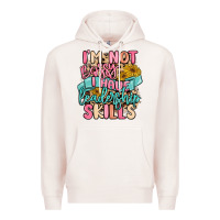 Pale Pink i'm not bossy i just have leadership skills Premium Hoodie - MaliasSmallBusiness