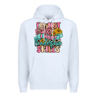 White i'm not bossy i just have leadership skills Premium Hoodie - MaliasSmallBusiness