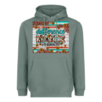 Sage difference maker Heavyweight Hoodie - JahusDesignShop