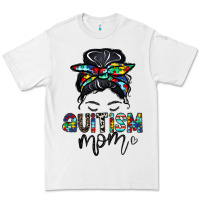 White autism mom Premium Tee - CowhideDigitalArt