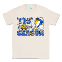 Natural tis' the season volleyball Classic Tee - Zillion Design Studio