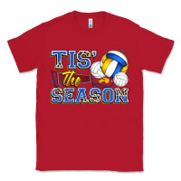Red tis' the season volleyball Classic Tee - Zillion Design Studio