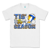 White tis' the season volleyball Classic Tee - Zillion Design Studio