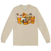 Mushroom cocker spaniel coffee cups Long Sleeve Tee - Zillion Design Studio