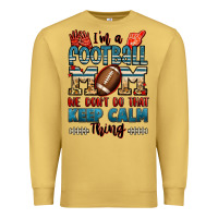 Antique Gold i'm a american football mom we don't do that keep Premium Sweatshirt - Jasminsmagicworld