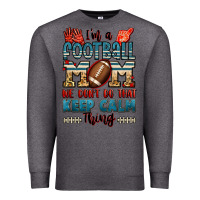 Charcoal Heather i'm a american football mom we don't do that keep Premium Sweatshirt - Jasminsmagicworld