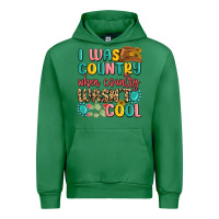 Emerald i was country when country wasnt cool Urban Hoodie - MaliasSmallBusiness