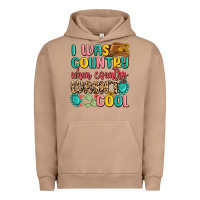 Pigment Burro i was country when country wasnt cool Urban Hoodie - MaliasSmallBusiness