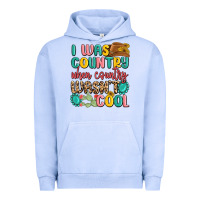 Pigment Grape Ice i was country when country wasnt cool Urban Hoodie - MaliasSmallBusiness