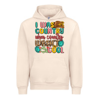 Sandshell i was country when country wasnt cool Urban Hoodie - MaliasSmallBusiness