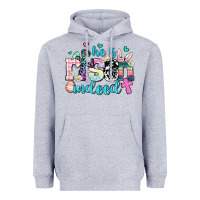 Heather Grey he is risen indeed Heavyweight Hoodie - AdoDesignShop