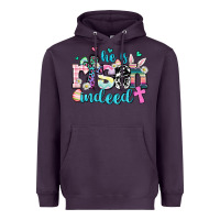 Plum he is risen indeed Heavyweight Hoodie - AdoDesignShop