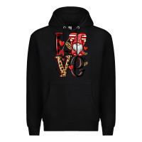 Black love gnome Premium Hoodie - MaliasSmallBusiness