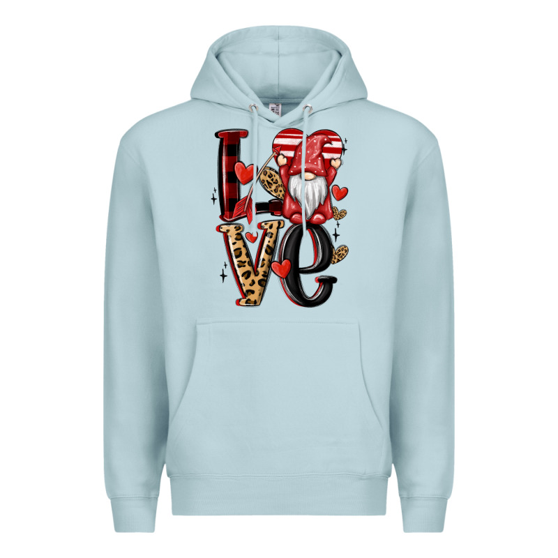 Love Gnome Premium Hoodie by MaliasSmallBusiness | Teevron