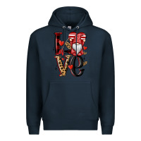 Navy love gnome Premium Hoodie - MaliasSmallBusiness