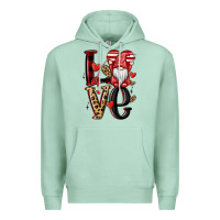 Seafoam love gnome Premium Hoodie - MaliasSmallBusiness