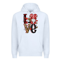 White love gnome Premium Hoodie - MaliasSmallBusiness
