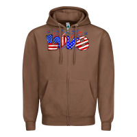 Chestnut love 4th of july Zipper Hoodie - Zillion Design Studio