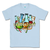 Dusty Blue laboratory Classic Tee - texasbilliewilder