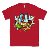 Red laboratory Classic Tee - texasbilliewilder