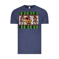 Vintage Denim football gnomes Vintage Tee - BarkalooDesign