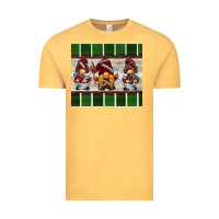 Vintage Mustard football gnomes Vintage Tee - BarkalooDesign