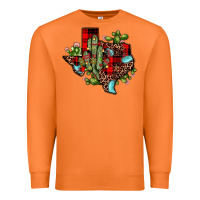 Carrot cactus christmas texas map Premium Sweatshirt - JahusDesignShop
