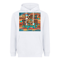 White coffee teach repeat Heavyweight Hoodie - JahusDesignShop