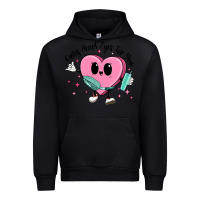 Black only heart eyes for you Urban Hoodie - MaliasSmallBusiness