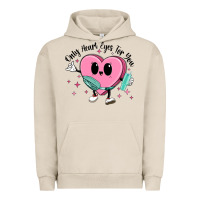Pigment French Oak only heart eyes for you Urban Hoodie - MaliasSmallBusiness